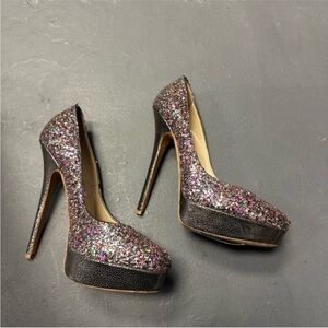 Jimmy Choo glittery pumps 39.5